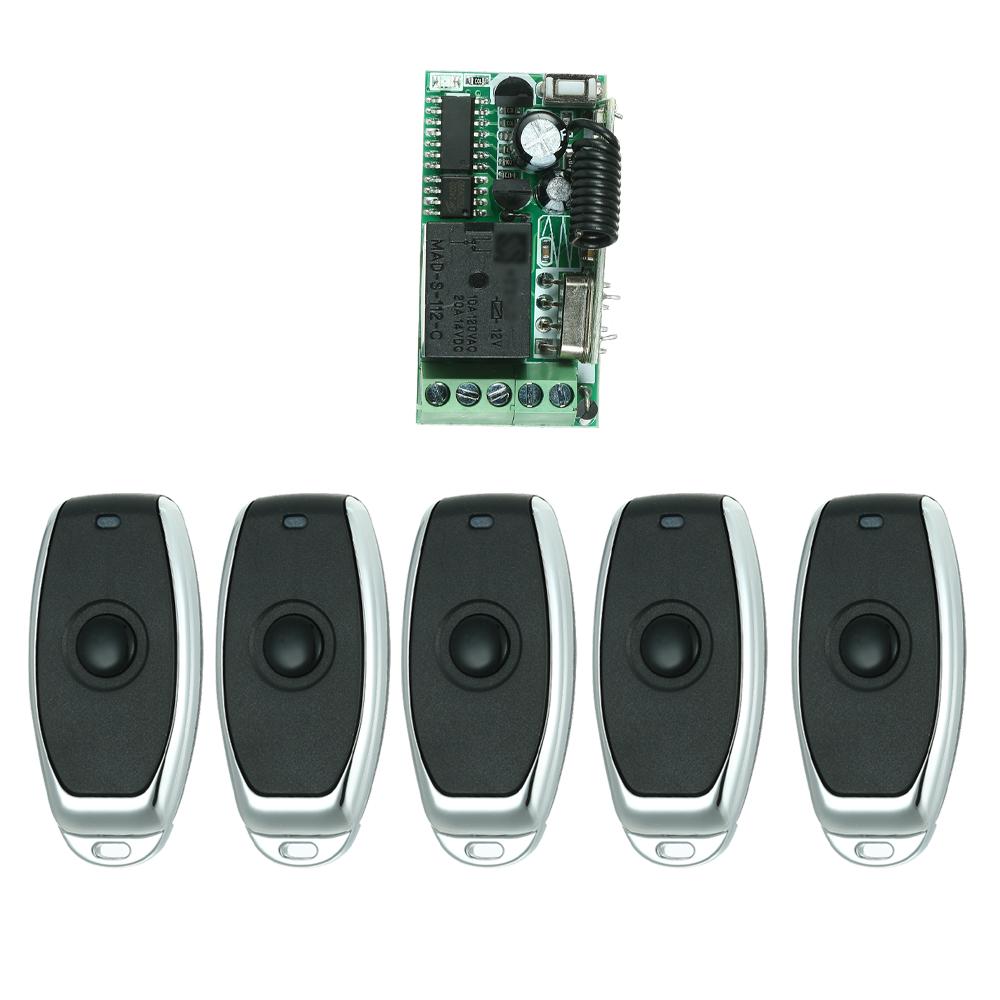 433Mhz DC 12V Universal RF Relay Relay Module Mini 1CH Wireless Control