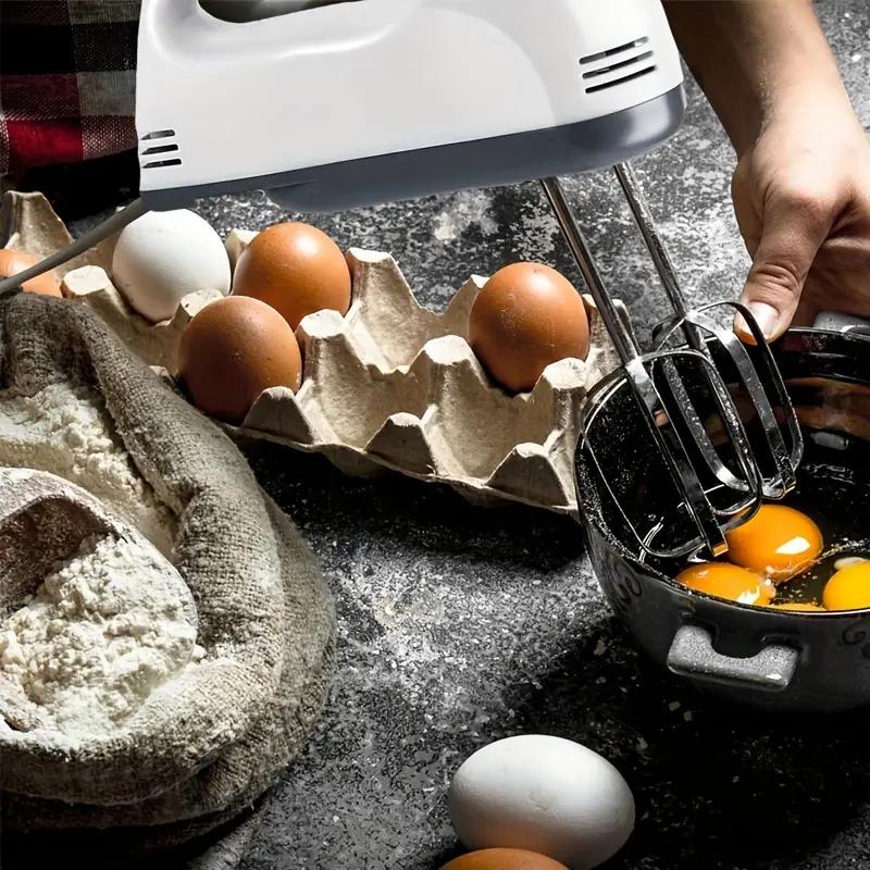 Elektrický ruční mixér Přenosný pro domácnost Výkonný ruční 7rychlostní nastavitelný ruční šlehač vajec Malý mixér na smetanu