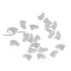 20PCS Pet Cat Nail Covers 20Pcs Soft Comfortable Clear Nail Tips for Cats Anti Scratch Furniture Safe Caps with Glue
