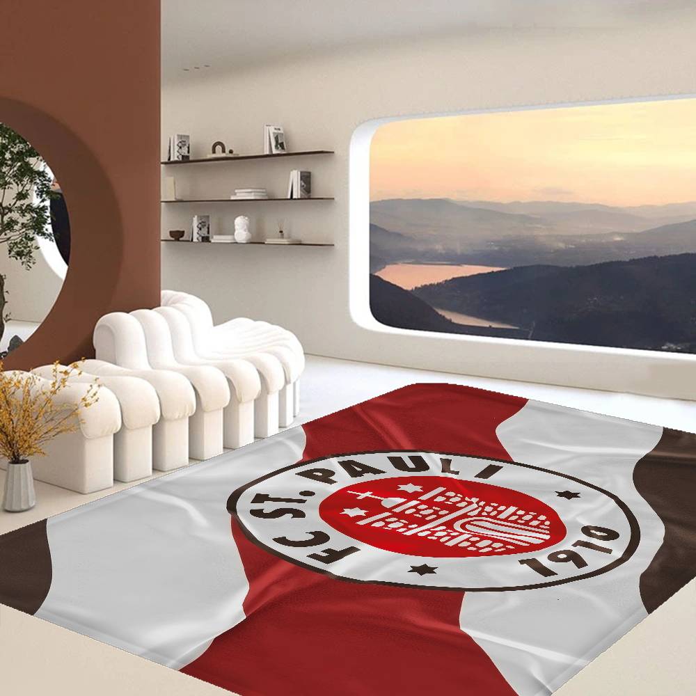 F-FC S-St. P-Pauli Bathroom Mat Anti-slip Absorb Water Long Strip Cushion Bedroon Mat Hotel Decor Mat