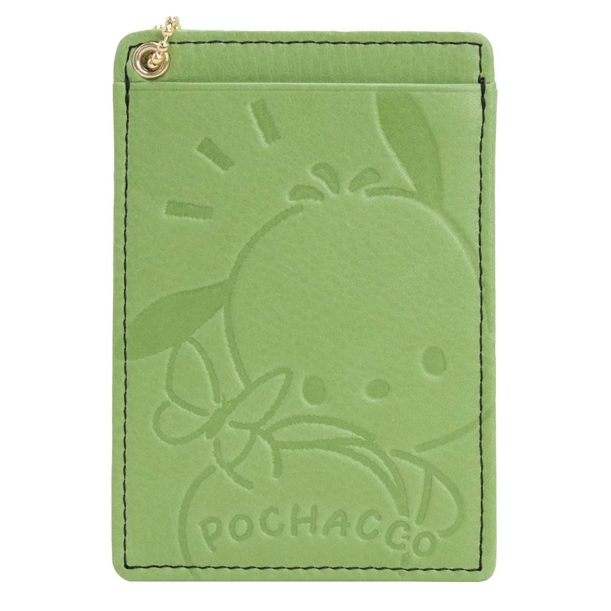 

87120 Genuine Leather Pass Case Pass Case Card Case Sanrio Characters 87121 87122 87123 87124 87125 Pochacco [Hello Kitty] [Hello Kitty] Women s