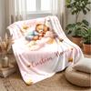 Stuffed Animals and Color Balls Theme blanket Lightweight Warm Flannel Blanket Decorative Throw Blanket for Home Decoration