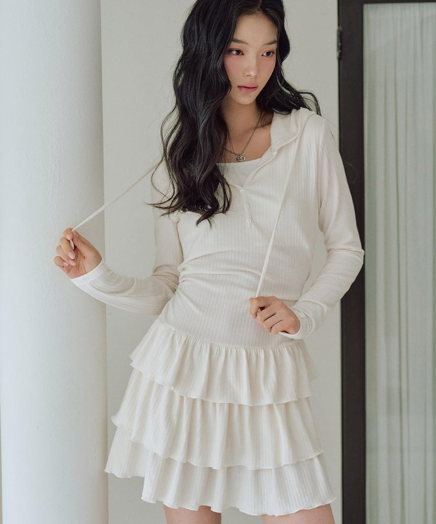 Zero Planet Eva Layered Tutu Dress [Ivory]