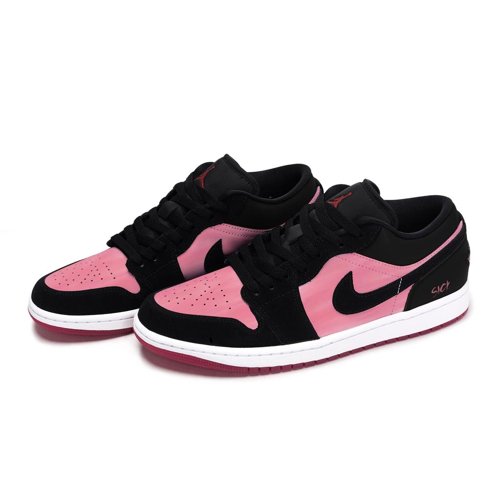 Jordan Air Jordan 1 Vintage Basketball Shoes Unisex Low top Pink IB8971-106(Team80-S-BOX)