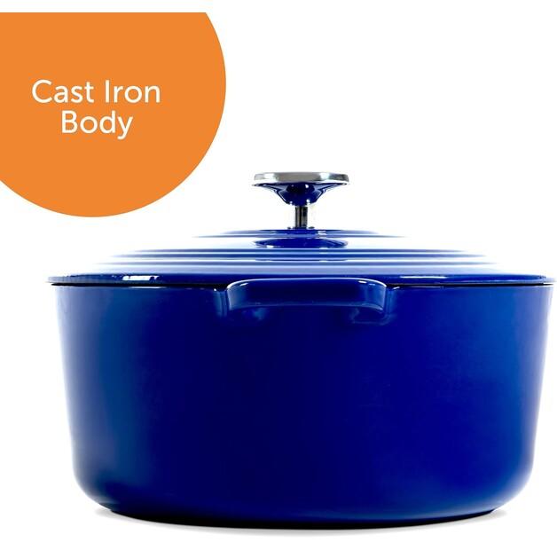 Жаровня BK Cookware Бургундская 28 см королевский синий (H6074.528)