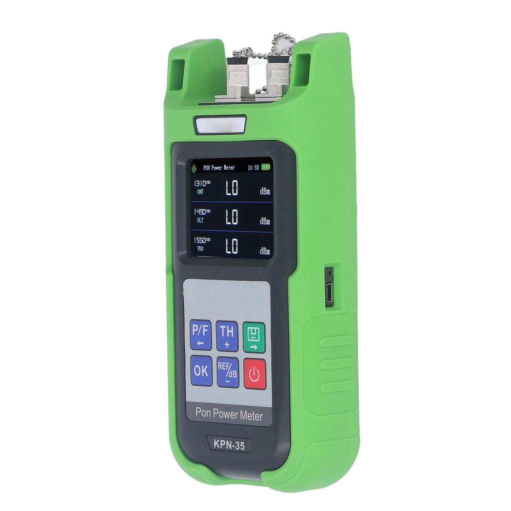 Optical Fiber Power Meter Handheld High Accuracy Mulit Function Fiber Optic Light Cable Tester with