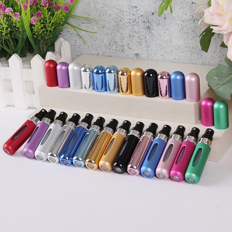 5ml Travel-Friendly Mini Refillable Perfume Spray Bottle