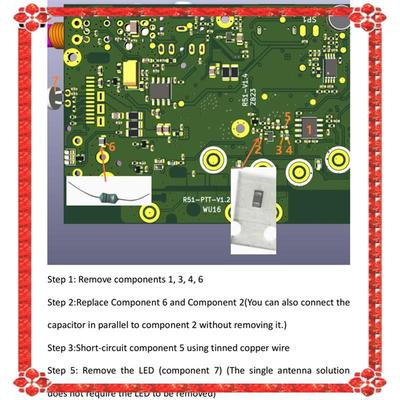 24-Hour Delivery SI4732 Chip Crystal Oscillator Component Modification Module For Uvk5/K6 FPC PLUS Version For Quansheng UV-K5 U