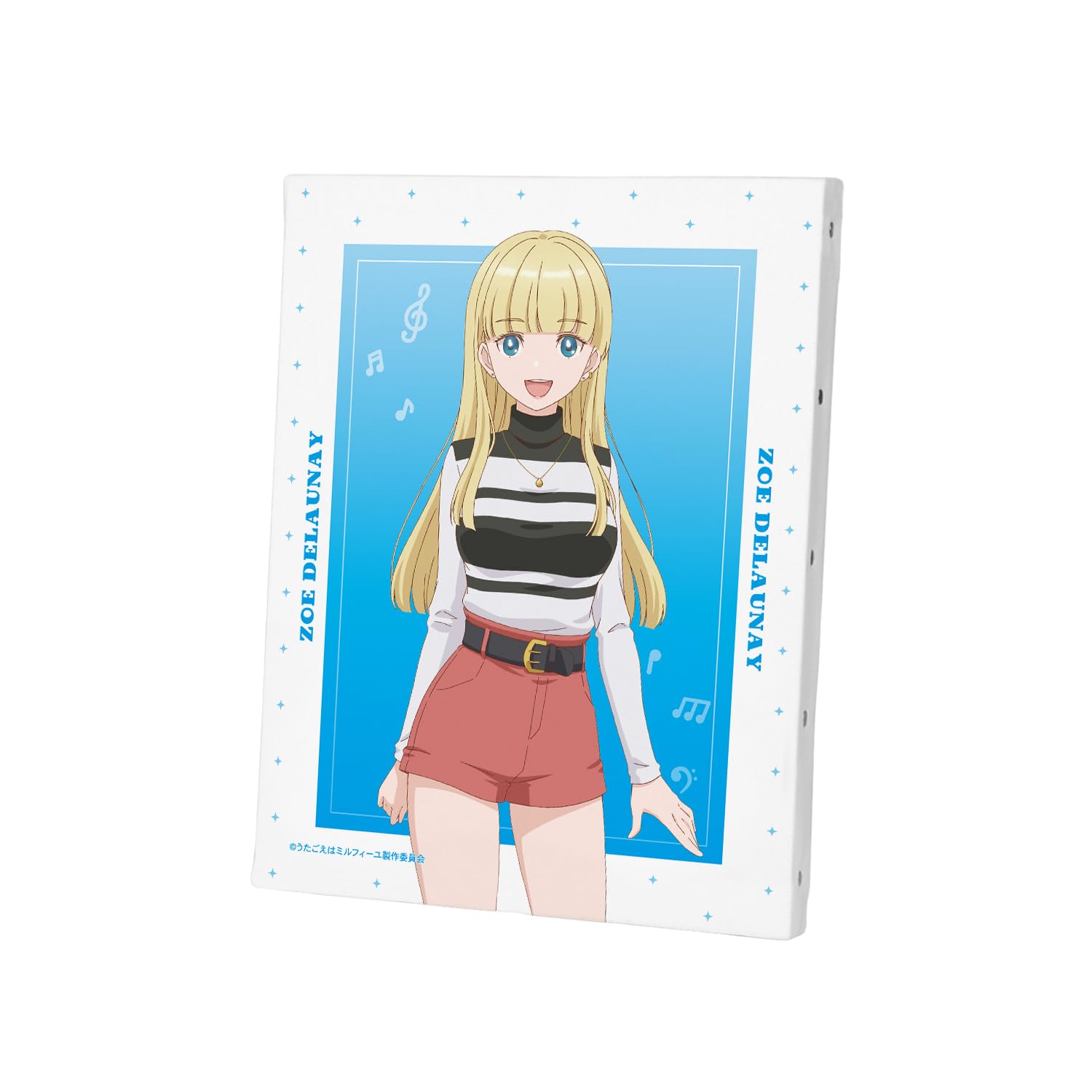 

TV anime wa Zoi canvas board Utagoe Mille-feuille