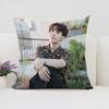 40x40cm Sofa Decoration Cushion Cover J-JHope  Double Sided Printed Pillow Cover Waist Cushion Car Cushion Fans Gifts