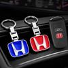 Car Styling 3D Metal Keychain Key Chain Rings for Honda CR-V STEPWGN Civic Accord City XR-V Envix ODYSSEY VEZEL Fit Accessories KU9
