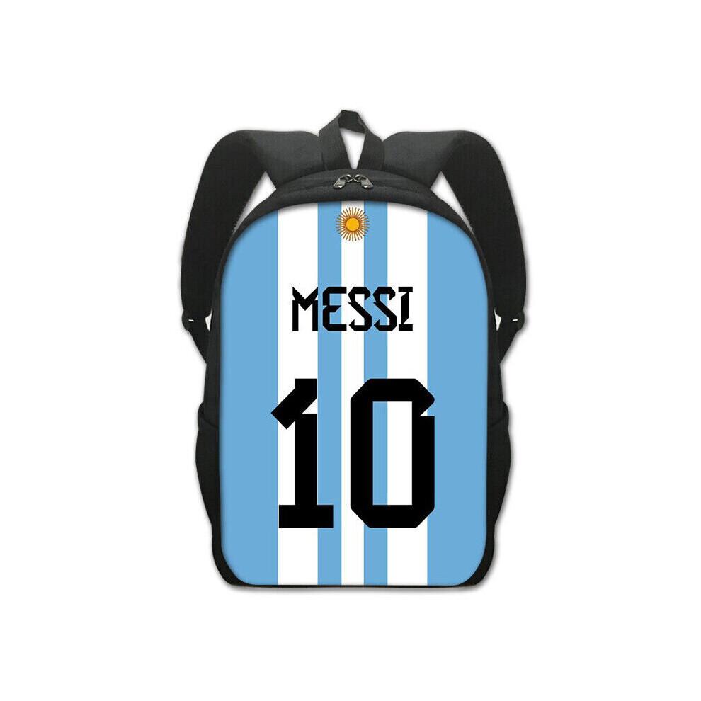 New Lionel Messi Backpack Kids School Bag Travel Shoulders Bag Rucksack Knapsack