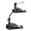 Doppeltretmaschine Kraftvolles Anschlagen Einstellbare Spannung Anti-Rutsch Bass Jazz Drum Pedal Schwarz