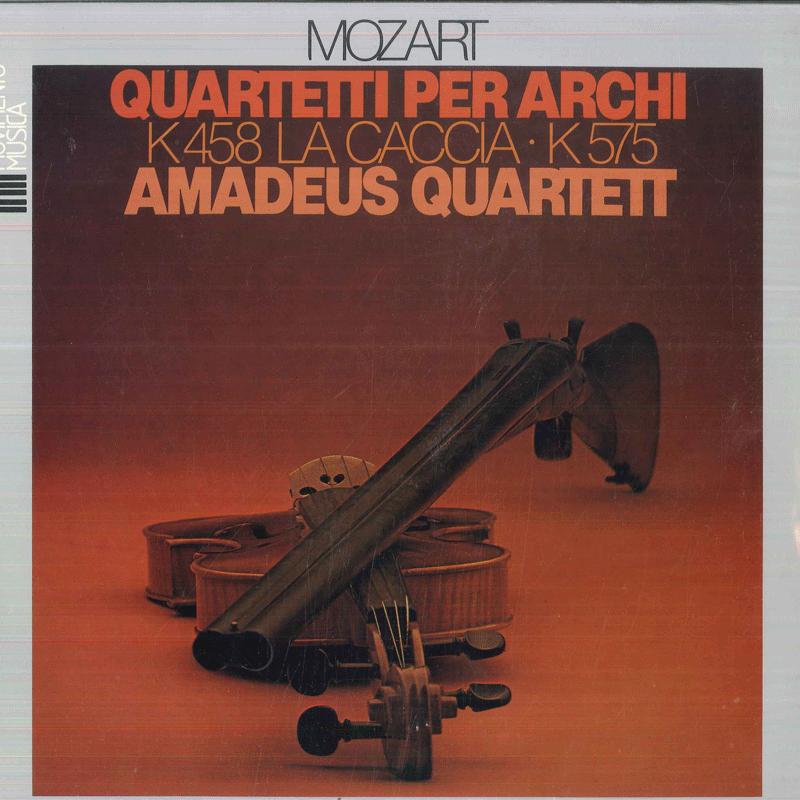 

LP Record AMADEUS QUARTETT Mozart Quartetto N 21 in Re Maggior 01059 MOVIMENTO MUSIC 1983 Italy Classical Used