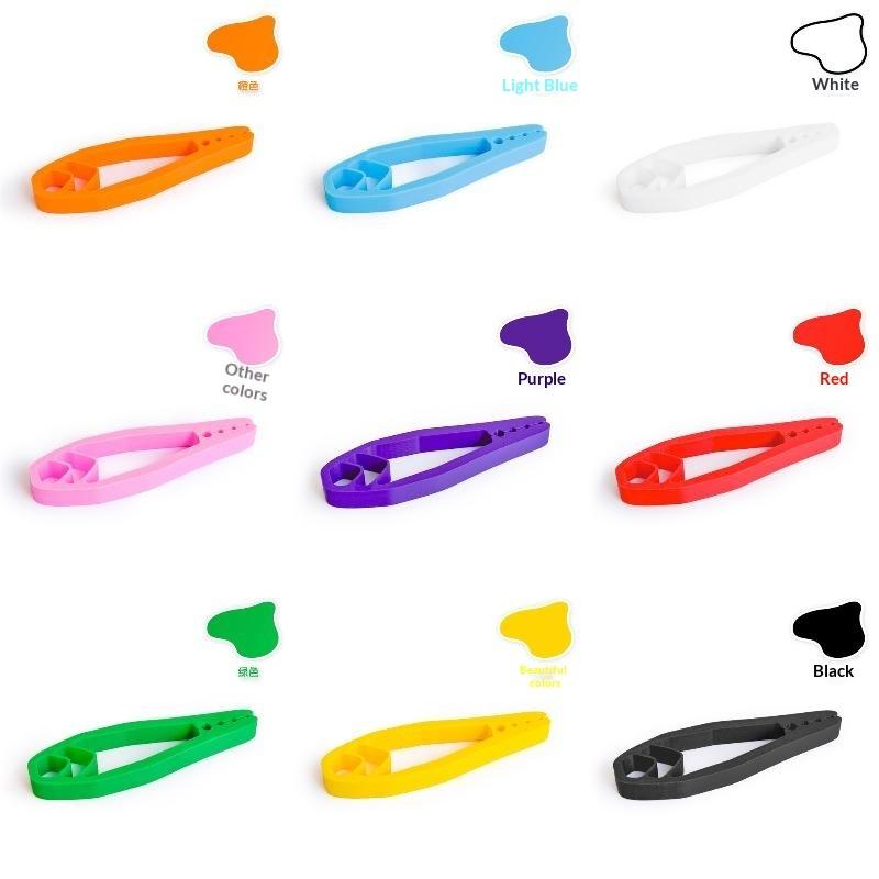 Hot Plastic Nail Holder Tool Anti-Smashing Finger Portable Hammer Nail Holder Pliers Durable Tool Auxiliary Pliers