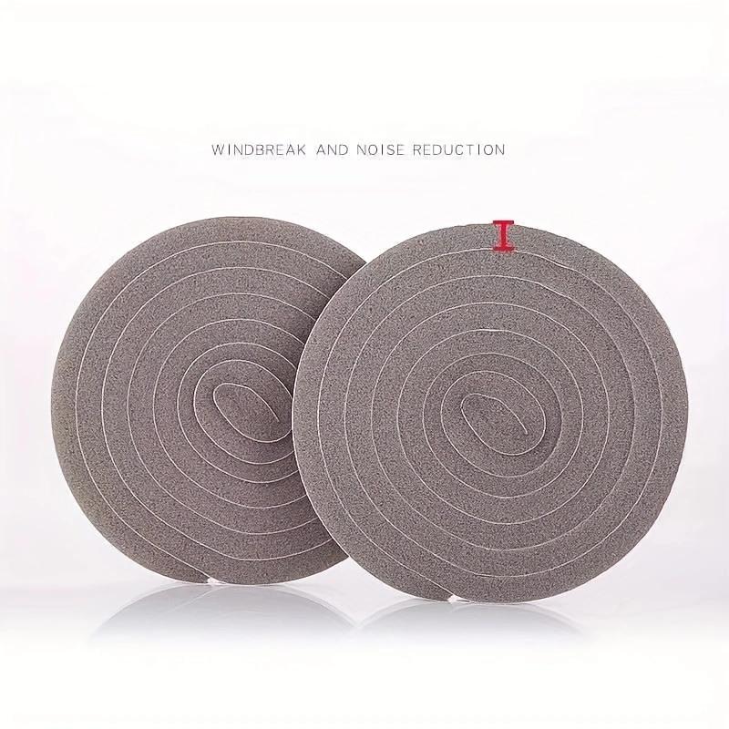 2Roll Window Seam Sealing Tape Foam Casement Sealing Strip Door Seam Sound Insulation And Windshield Dustproof Sponge Strip