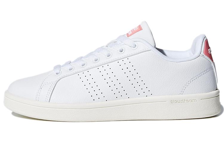 adidas Neo ADVANTAGE Skateboard Shoes Women's Low Top Bright White AW3974