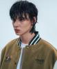 Rowdy Cowboy Varsity Jacket_Peanut