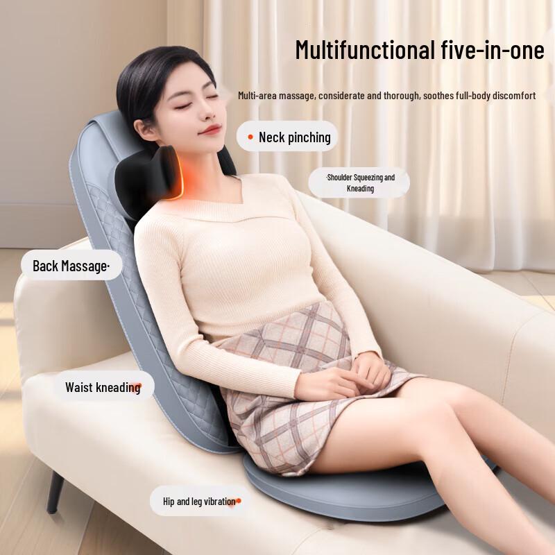 Aux Neck, Shoulder, and Back Kneading Massage Cushion