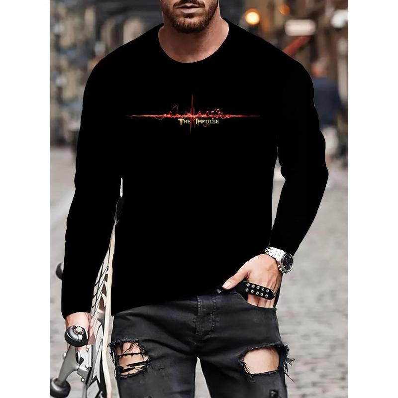 

Men s Long Sleeve Top, Ideal for Travel & Layering Under Jackets, Lightweight XXL чёрный