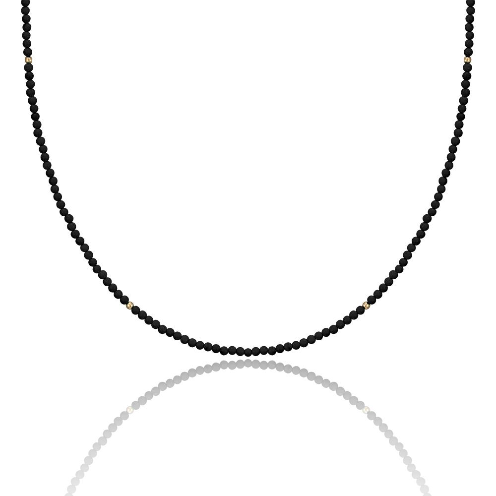 Staygem 14K Black Onyx Beads N