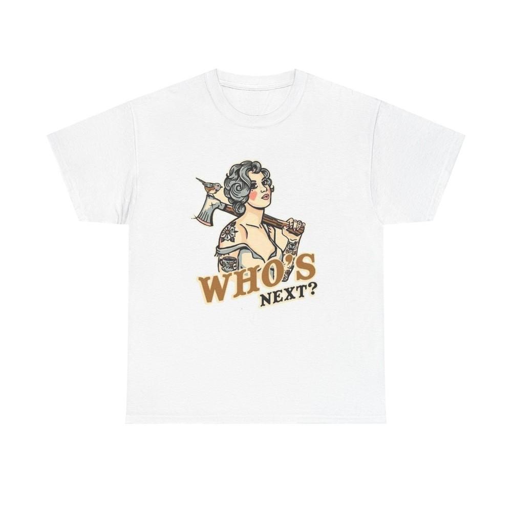 Who's Next Graphic T Shirt Women's BRAND NEW  Cotton Tee