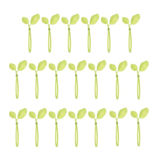 Leaf-Shaped Plant Ties Heavy Duty Zip Ties Cable Management Ties for Garden Plant Support And Home Office Cord Organization