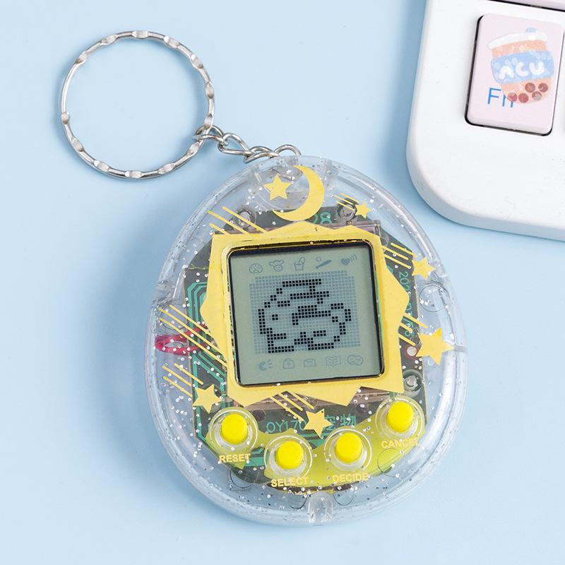 Mini Pocket Monsters Virtual Pet Keychain Game Toy
