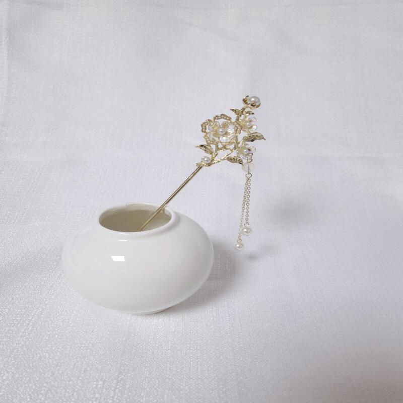 Daily Hairpin Gold Flower Hairpin