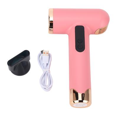 Cordless Hair Dryer 100000RPM 15000mAh USB Rechargeable Powerful 200W Fast Drying Blow Dryer with Nozzle for Home Travel