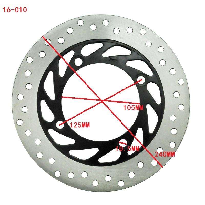 Motorcycle Rear Brake Disc Rotor For Honda XL600V XL650V XL700V XL700VA Transalp NSS125 NSS250A NSS250EX NSS300 NSS300A Forza