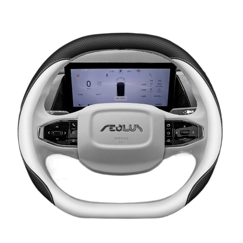 Leather Car Steering Wheel Cover for Dongfeng Aeolus Mage L7 2024 2025 2026 Interior Accessories