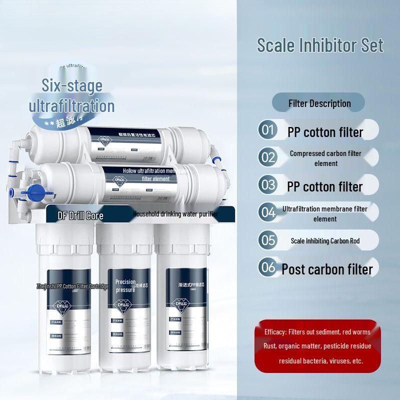 Universal Kitchen Tap Ultrafiltration Water Purifier and Pre-Filter