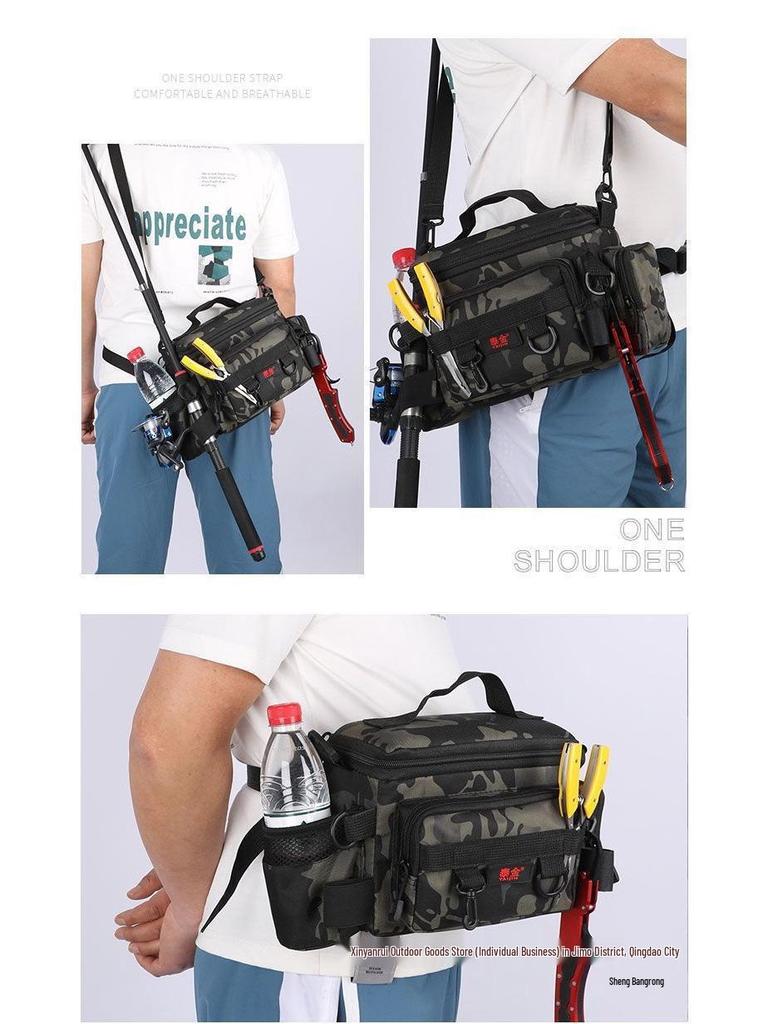 Multi-functional Waterproof Fishing Gear Storage Waist Pack
