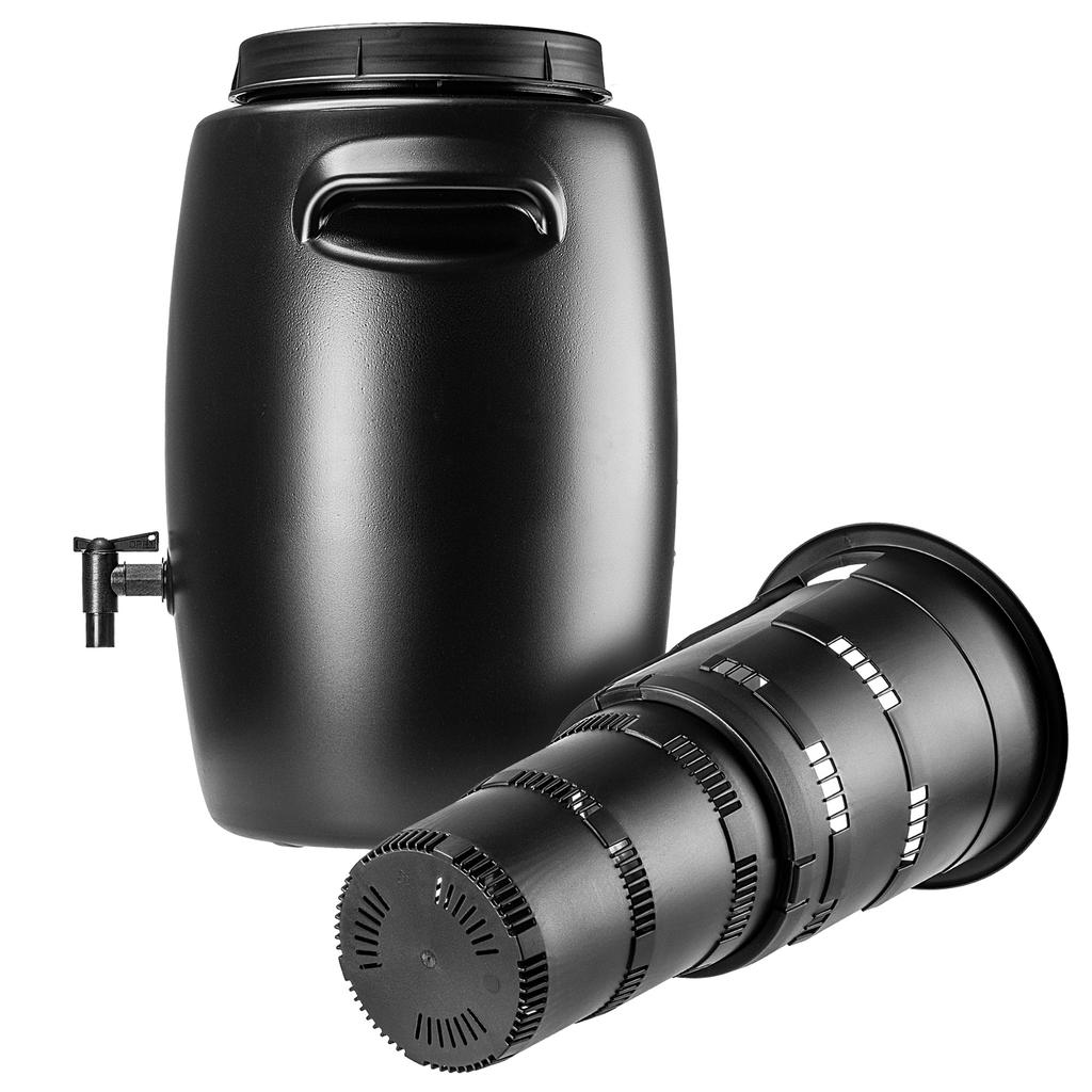 KADAX 55L Garden Fertilizer Tank Barrel For Producing Liquid Fertilizer Tap