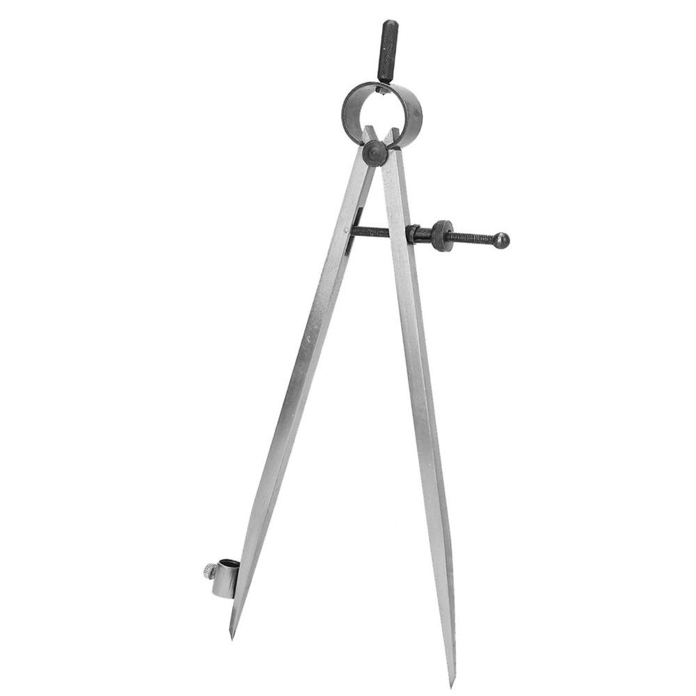 Rotating Joint Wing Divider Compass Carbon Steel Professional Carpenter Compass  For Artists