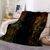 Chinesischer Drache, weicher Plüsch, Sofabett-Überwurf, Cartoon-Motiv, moderner Flanell-Deckenbezug, bedruckt, Bettdecke, Geschenk, Picknick-Decken