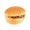 Imitation Hamburger Bread Models Artificial Food Bread Model PU Texture Perfect for Home Decor and Party Displaying