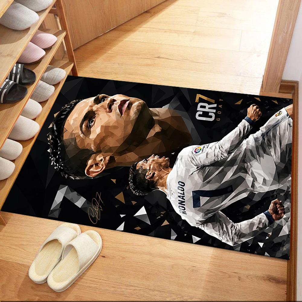 Cristiano Ronaldo Carpet Perfect For Dining Room Kitchen Living Rooms Bedrooms Antislip Carpet Decorate Offices Gift For Festivals