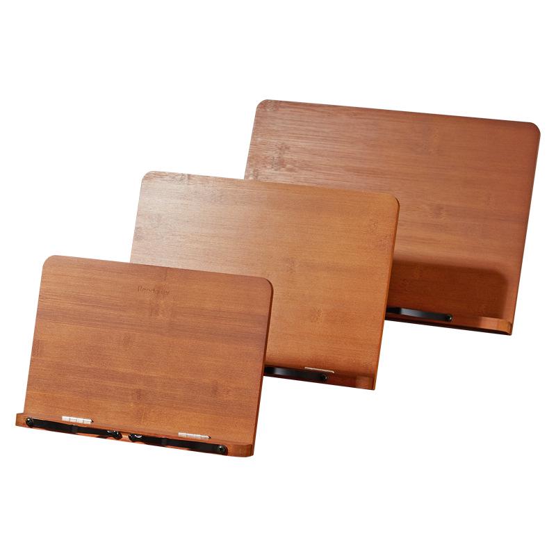 Bamboo Reading Stand for Books, Calligraphy, and Tablets