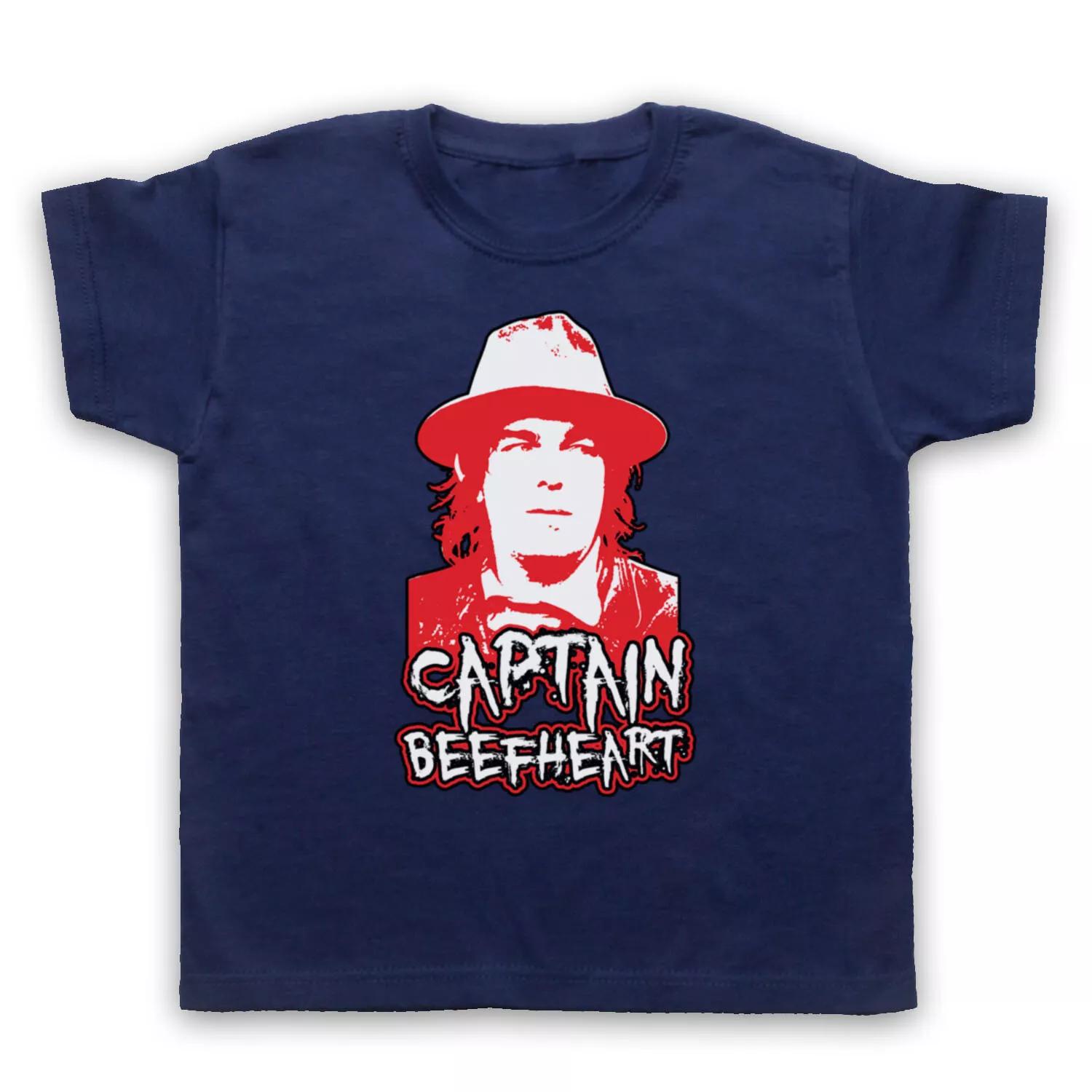 CAPTAIN BEEFHEART DON VAN VLIET UNOFFICIAL ROCK MUSIC KIDS CHILDS T-shirt 120