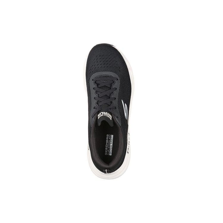 Skechers Glide Step Daily Comfort Cushioning Rebound Low Top Running Shoes Women Running Shoes Black 128791-BKW