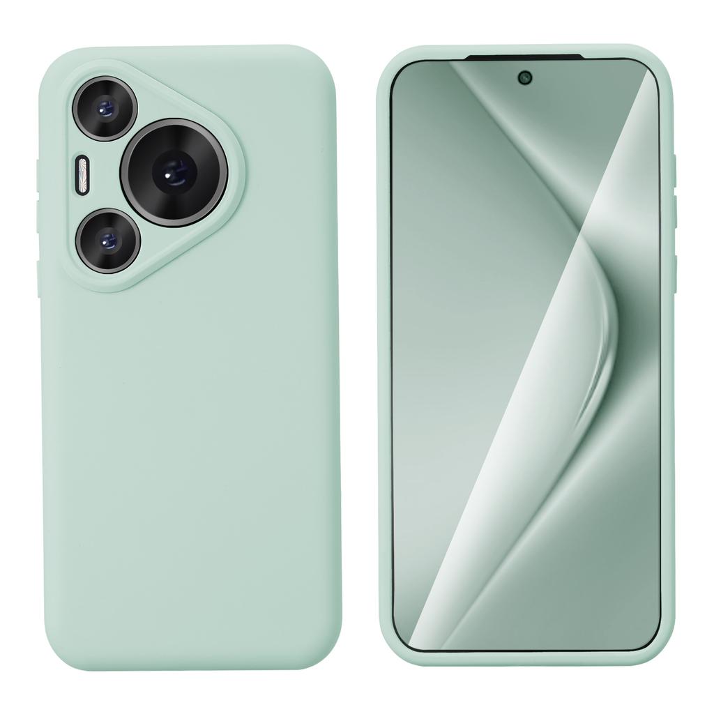 Applicable To Huawei Pura11pro + Mobile Phone Case, Liquid Silicone Solid Color P11 All-inclusive Anti-drop Case, Advanced Sense