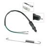 2 Wire Rear Brake Light Switch for Tail Light Switch with Spring for Most Car