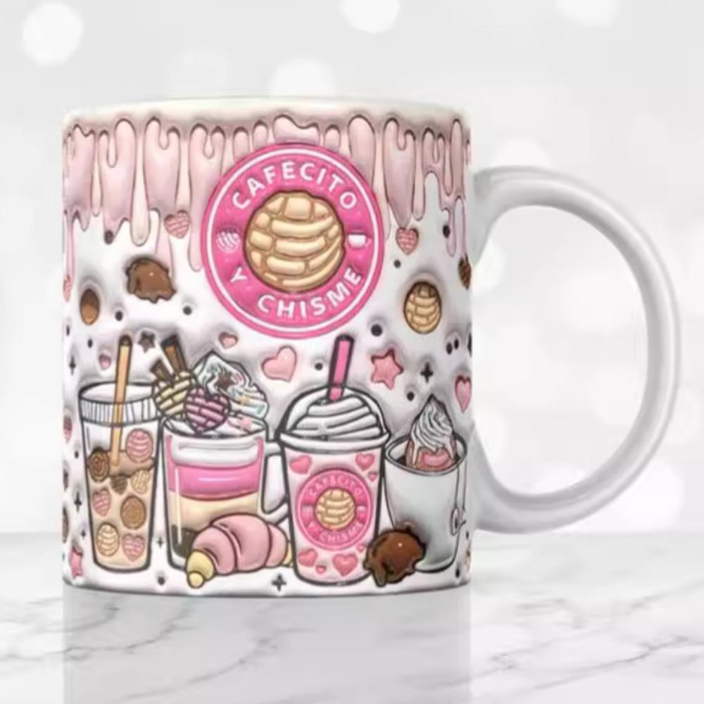 

Ceramic coffee mug tea cup dessert beverage 301-400ml