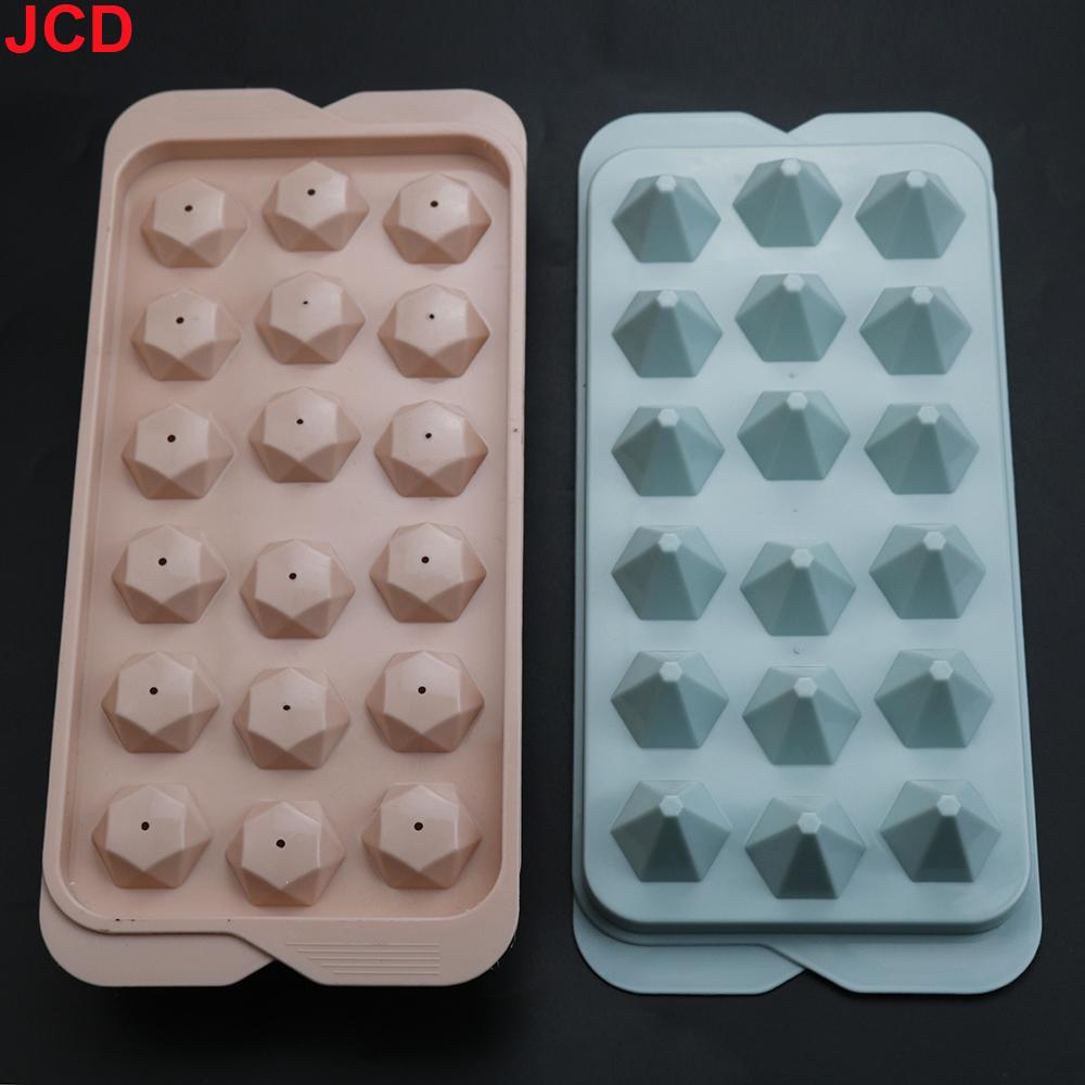 18/33 Grids Plastic Ice Cube Tray with Lid Kitchen Gadgets DIY Round Ball Diamond Shaped Ice Mold Home Bar Accessories Ice Maker
