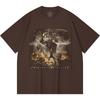 230 Gsm 100% Cotton Heavy Metal T-Shirt  Rock Band Popular Music Print Unisex Heavy Cotton T Shirt