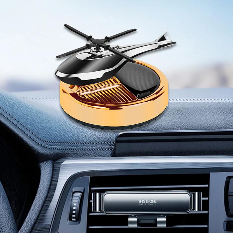 Helicopter Air Fresheners For Car Helicopter Shaped Decoration For Car Solar-Activated Scent Helicopter Freshener Diffuser For