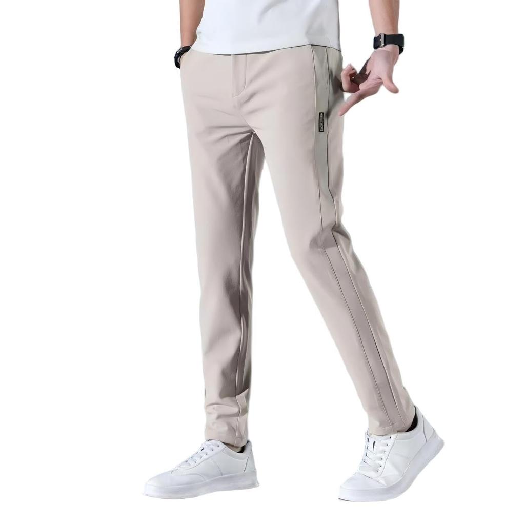 Men's Pants, Cooling Fabric, Summer Clothing, Jogger Pants, Cool, Quick-Drying, Super Stretch, Sweatpants, Thin, Lightweight, Leggings, Slimming Effec