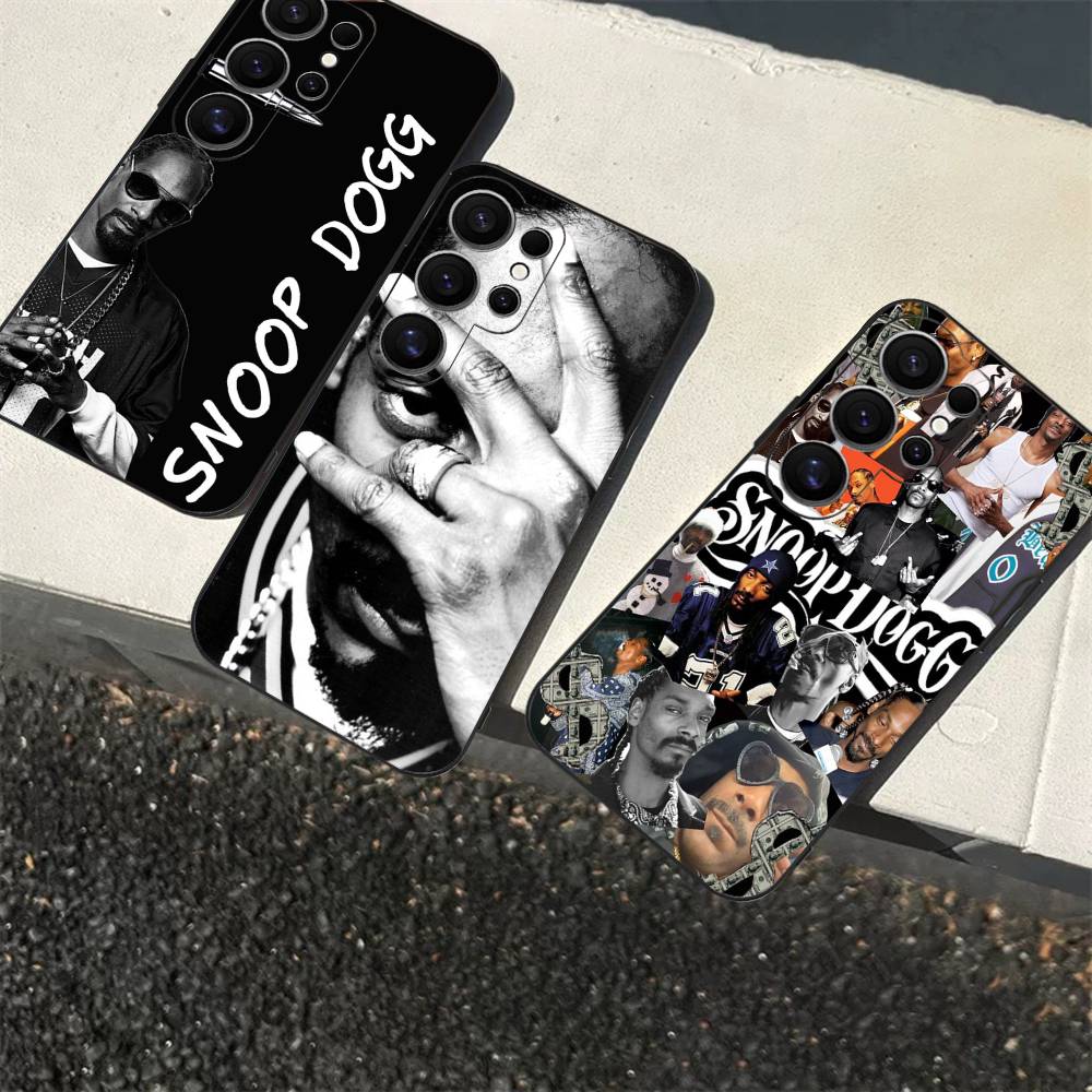 S-Snoop Singer Dogg Phone Case For Samsung S 24 Fe 25 Ultra Plus 20 Lite 21 30 22 23 24 22 Ultra 5G Fundas